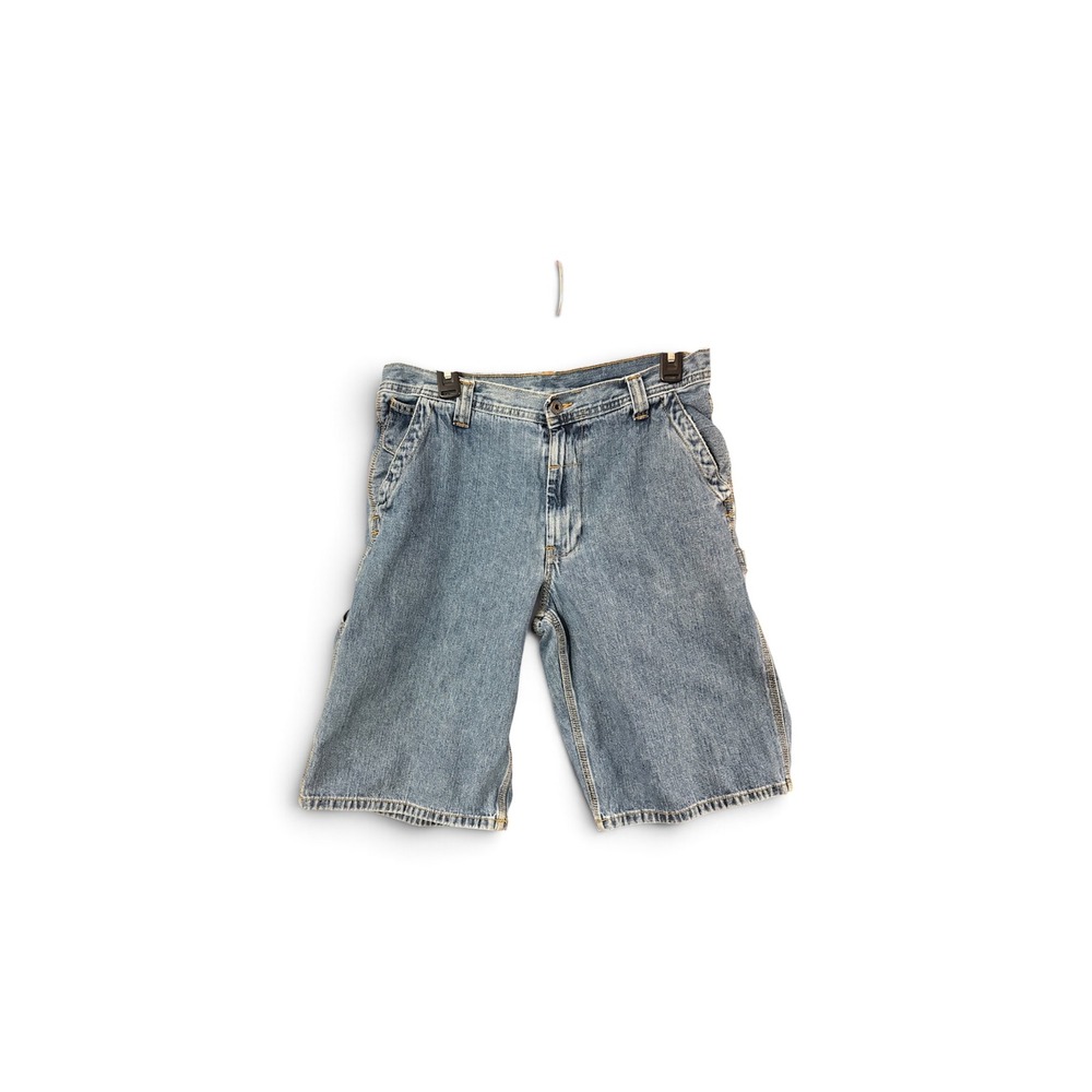 Polo Jeans Co Ralph Lauren Mens Canton Carpenter Denim Shorts Blue 32 L3TZ8S883